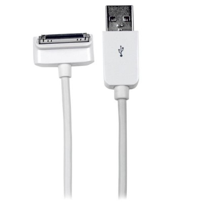 Cable Cargador StarTech.com - Color blanco, Aluminio, 2 m, Cable cargador