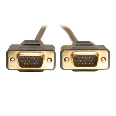 Cable para monitor VGA TRIPP-LITE P512-006 - 1, 83 m, VGA (D-Sub), VGA (D-Sub), Macho/Macho, Negro