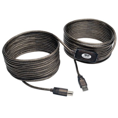 Cable repetidor TRIPP-LITE U042-036 - USB A, USB B, Macho/Macho, 10, 97 m, Negro
