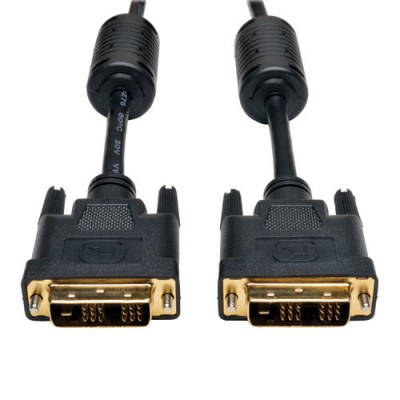 Cable DVI de conexión única TRIPP-LITE P561-003 - 0, 91 m, DVI-D, DVI-D, Macho/Macho, Negro
