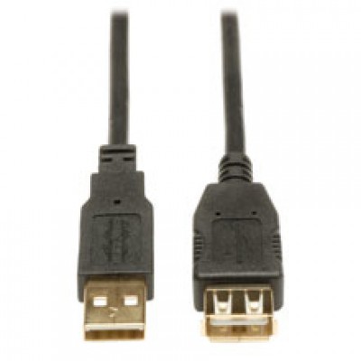 Cable USB TRIPP-LITE - 1, 83 m, USB A, USB A, Macho/hembra, Negro