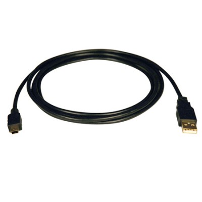 Cable USB TRIPP-LITE - 1, 83 m, USB A, Mini-USB B, Macho/Macho, Negro