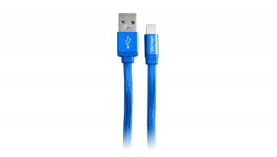 Cable Lightning VORAGO CAB-119 - Azul, 1 m, Cable Lightning