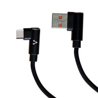 Cable USB a tipo C VORAGO CAB-307 - USB, USB C, 1 m, Negro