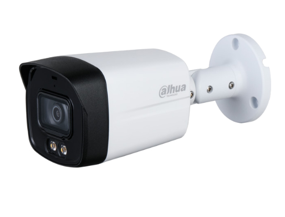 DAHUA HAC-HFW1239TLM-A-LED - Camara Bullet Full Color de 2 Megapixeles/ Super Adapt con WDR Real de 130 dB/ Lente de 3.6mm/ Led para 40 mts/ Starlight -