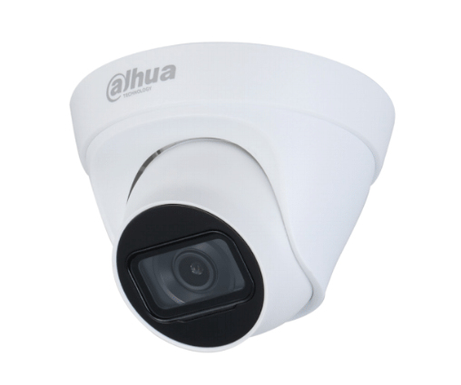 Camara Domo  Dahua Technology DH-IPC-HDW1230T1N-0280B-S4 - Interior y exterior, 2MP, Metal + Plástico, 30 m, 2.8 mm