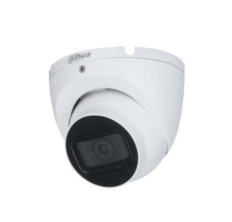 DAHUA IPC-HDW1830T-S6 - Camara IP Domo 4k/ 8 Megapixeles/ Lente de 2.8 mm/ 105 Grados de Apertura/ IR de 30 Metros/ H.265/ IP67/ DWDR/ PoE/ -