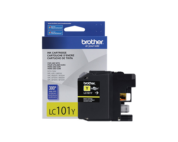 Cartucho de Tinta Brother LC101Y - Amarillo
