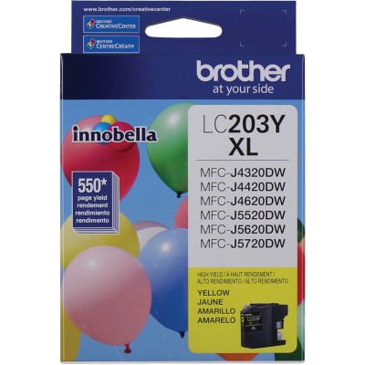 Cartucho BROTHER - Amarillo, Brother, Inyección de tinta, Caja