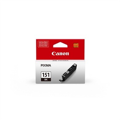 Cartucho CANON CLI-151 BK - Negro, Inyección de tinta, Caja