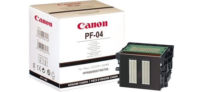 Cabezal CANON PF-04 - Inyección de tinta