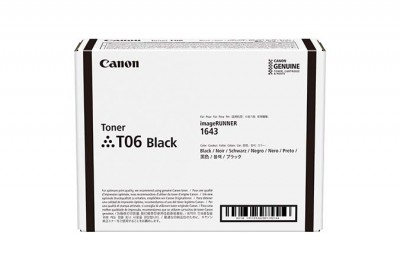 Toner CANON T06 - Laser, Negro, 20500 páginas, Negro