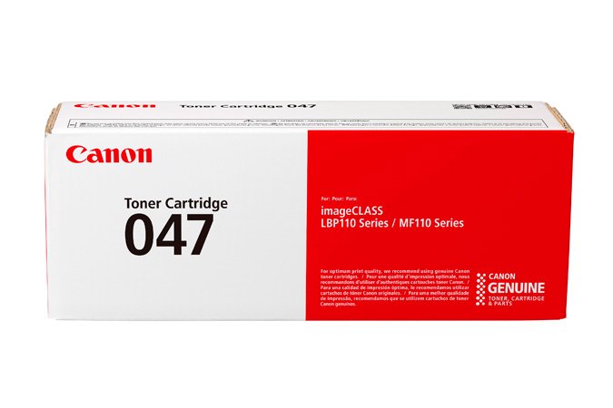 Toner  CANON 047 BK - Laser, 1600 páginas, Negro, imageCLASS MF113