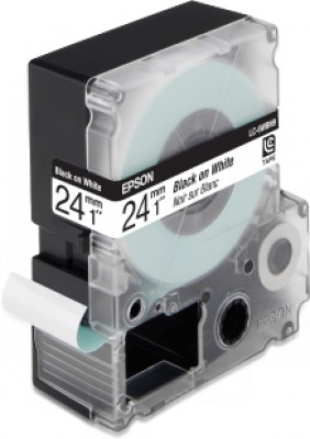 Cinta EPSON LC-6WBN9 - Negro sobre blanco, Epson