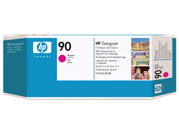 Cabezal HP Num 90 - Magenta, 180 g, 5 pl