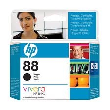 Cartucho HP Num 88 - Negro, Inyección de tinta