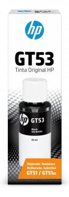 Botella de tinta HP GT53 - 1VV22AL, Negro