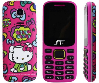 Celular ACTECK Hello Kitty - 1.77 pulgadas, 32 MB, Rosa