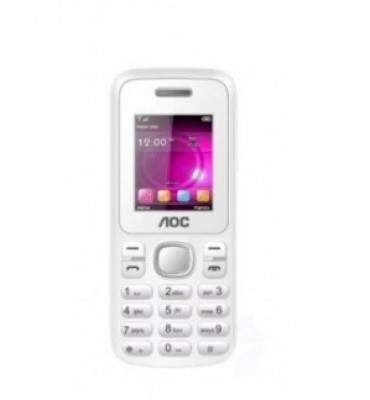 Celular AOC Essential A17 - 1.8 pulgadas, Mediatek, Color blanco