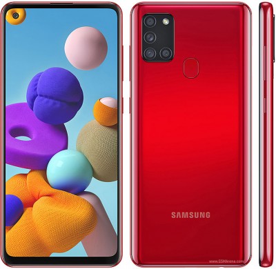 Celular SAMSUNG A21S - 6.5 pulgadas, Cortex-A55, 4GB, Android 10