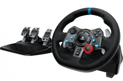 Volante LOGITECH G29 DRIVING FORCE - Ruedas + Pedales, PlayStation 4, Playstation 3, Alámbrico, Negro