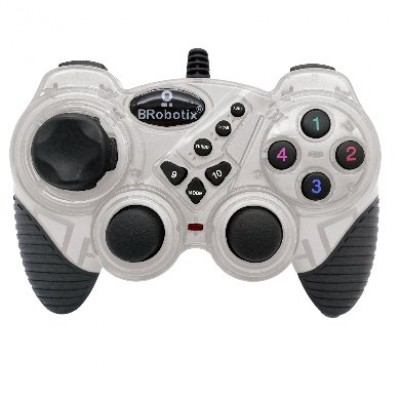 Control BROBOTIX 751899B - Gamepad, PC, 10 botones