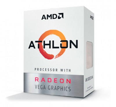 Procesador AMD ATHLON 3000 RADEON VEGA 3 - 3, 5 GHz, 9 núcleos, Socket AM4, L1 192KB