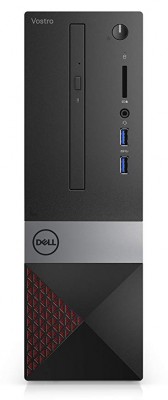 Computadora de Escritorio DELL Vostro Desktop DELL  V347SFI3S41TW10P1W - Intel Core i3, 4 GB, DDR4, 1000 GB, DVD+RW