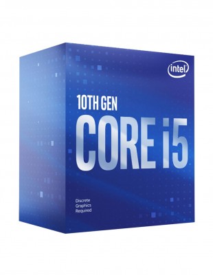 Procesador Intel Core i5-10400F 2.90GHz - 6 núcleos Socket 1200, 12 MB Caché. Comet Lake. (REQUIERE TARJETA DE VIDEO. COMPATIBLE MB CHIPSET 400 Y 500)