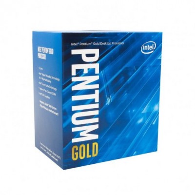 Procesador Intel Pentium Gold G6400 - 4.00GHz, 2 núcleos Socket 1200, 4 MB Caché, Comet Lake. (COMPATIBLE CON MB CHIPSET 400 Y 500)