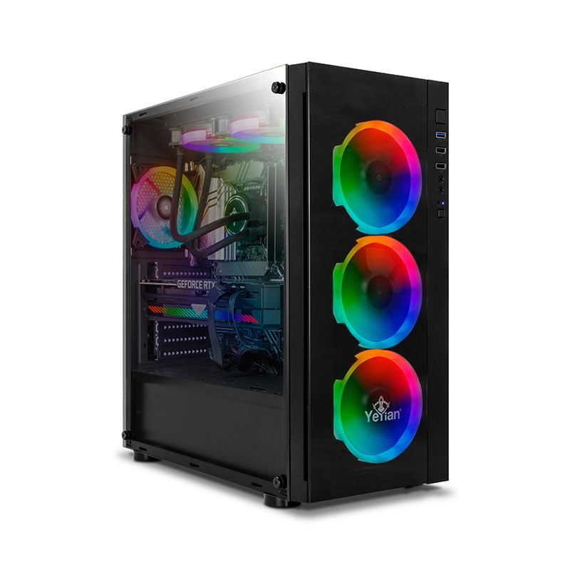 Computadora de Escritorio Gaming Yeyian KATANA - Intel Core i7, 16 GB, Nvidia RTX 3060Ti, Windows 11
