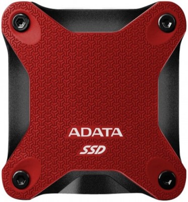 SSD Externo ADATA 240GB - 240 GB, USB 3.1, 440 MB/s, Rojo