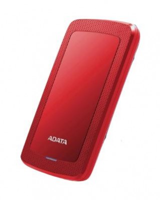 Disco Duro Externo ADATA HV300 - 1 TB, USB 3.2 (USB 3.1, 3.0, 2.0), 2.5 pulgadas, Rojo