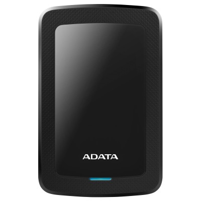 Disco Duro Externo ADATA HV300 - 2 TB, USB 3.2 Gen1 (compatible con las versiones anteriores USB 2.0), 2.5 pulgadas, Negro