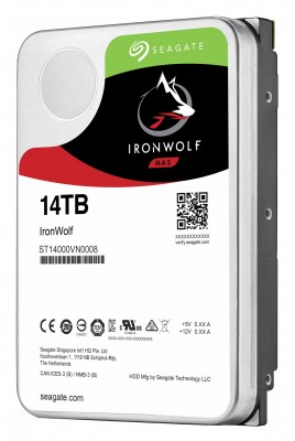 Disco Duro SEAGATE ST14000VN0008 - 14 TB, Serial ATA III, 7200 RPM, 3.5 pulgadas, NAS