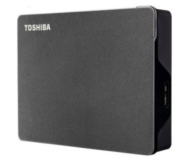 Disco Duro Externo  TOSHIBA Canvio Gaming - 2 TB, USB 3.0, 2.5 pulgadas, Negro