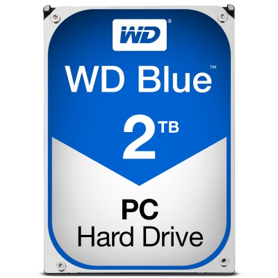 Disco Duro 2TB WESTERN DIGITAL BLUE - 2000 GB, Serial ATA III, 5400 RPM, 3.5