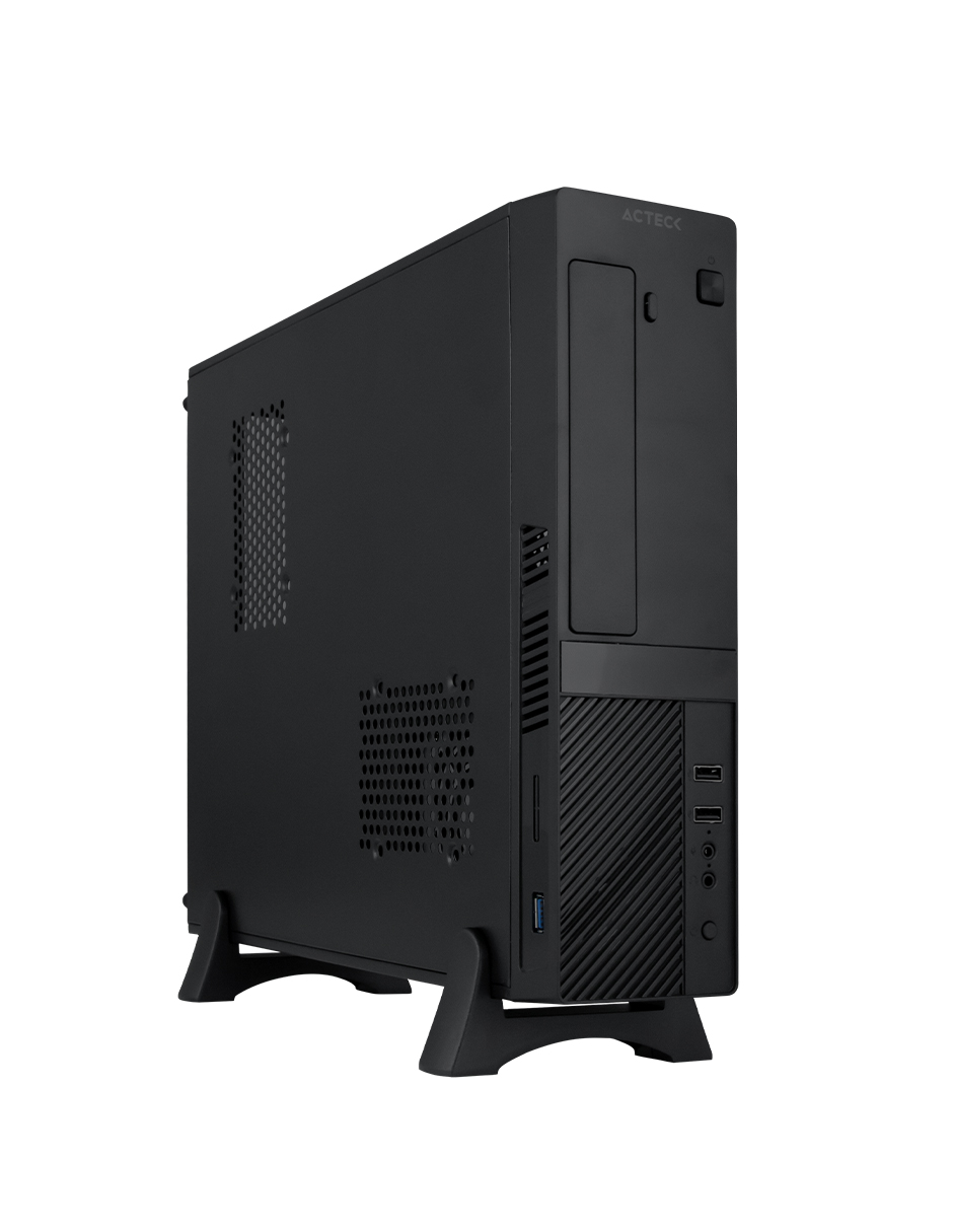 Gabinete Gabinete  ACTECK GS260 BONN ESSENTIAL SERIES - Gabinete, Micro-ATX, Mini-ITX, Negro, 450 W