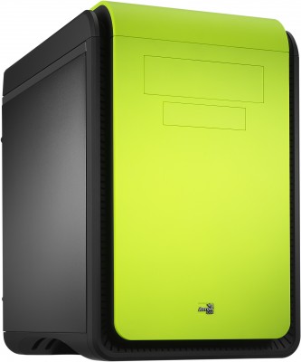 Gabinete AEROCOOL DS Cube Green - Cubo, PC, Micro-ATX, Mini-ITX, Negro