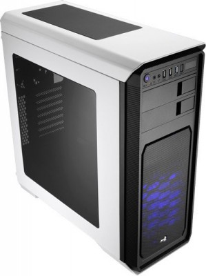 Gabinete AEROCOOL Aero-800 - Midi-Tower, PC, ATX, Micro-ATX, Mini-ITX, Negro