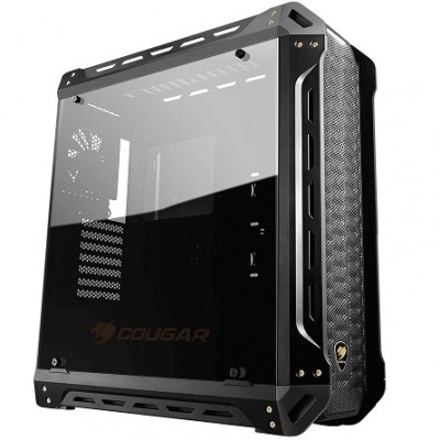 Gabinete Gaming Cougar Panzer S - Torre, PC, ATX, EATX, Micro-ATX, Mini-ITX, Negro