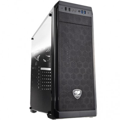 Gabinete Gaming Cougar MX330 - Midi-Tower, ATX, Micro-ATX, Mini-ITX, Negro