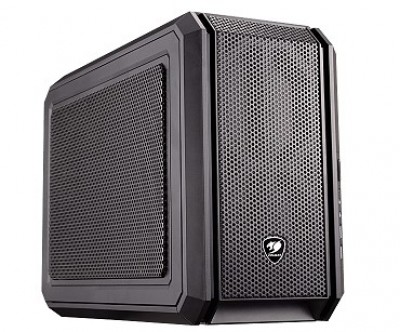 Gabinete Gaming Cougar QBX KAZE - Mini-Tower, Mini iTX, Negro