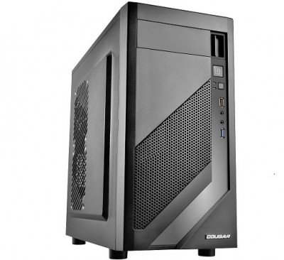 Gabinete Gaming Cougar MG110 - Mini-Tower, ATX, Micro-ATX, Mini-ITX, Negro