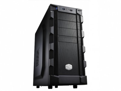 Gabinete COOLER MASTER - Midi-Tower, PC, ATX, Micro-ATX, Negro