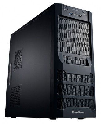 Gabinete COOLER MASTER RC-351-KKN2 - Midi-Tower, PC, Negro