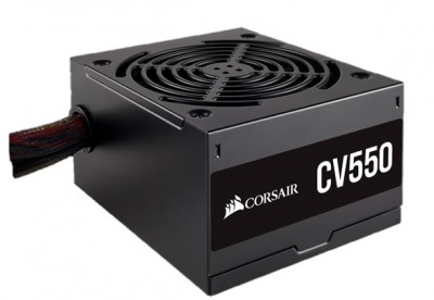 Fuente de Poder CORSAIR CV550 80 PLUS Bronze - 550 W, Negro, ATX