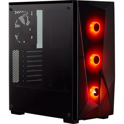 Gabinete CORSAIR CC-9011166-WW - Midi-Tower, Gabinete, ATX, Negro