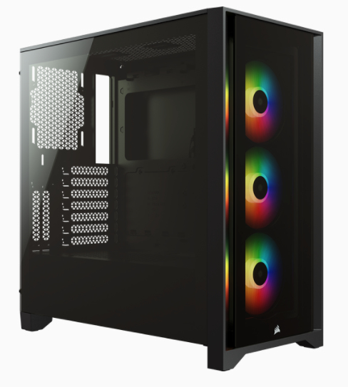 Gabinete  CORSAIR Cue 4000X RGB - Negro