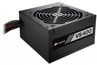 Fuente de Poder Gaming CORSAIR CP-9020117-NA - 400 W, Negro